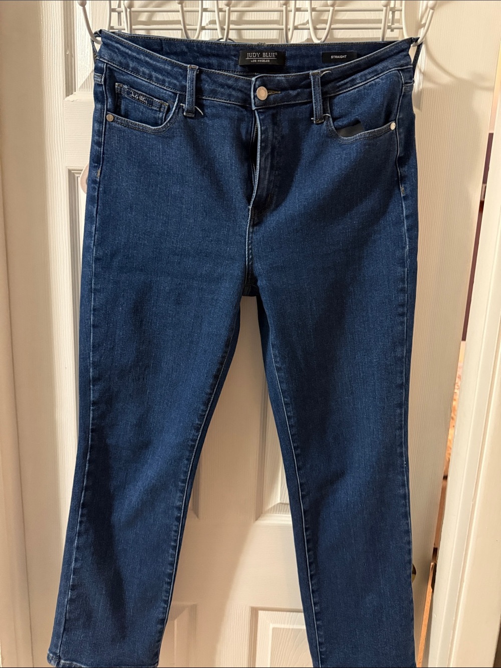 Judy Blue Women's Deep Indigo Straight Leg Jeans size 11
